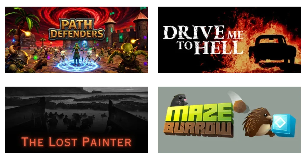 7 neue Freebies bei itch.io am 02.07.2026: Path Defenders & Drive Me to Hell entdeckt