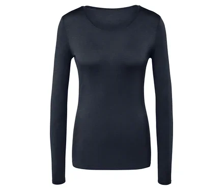 Thermo-Langarmshirt, dunkelblau