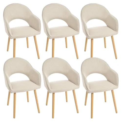 Goeurvant Stühle Esszimmer Holzbeine Esszimmerstuhl