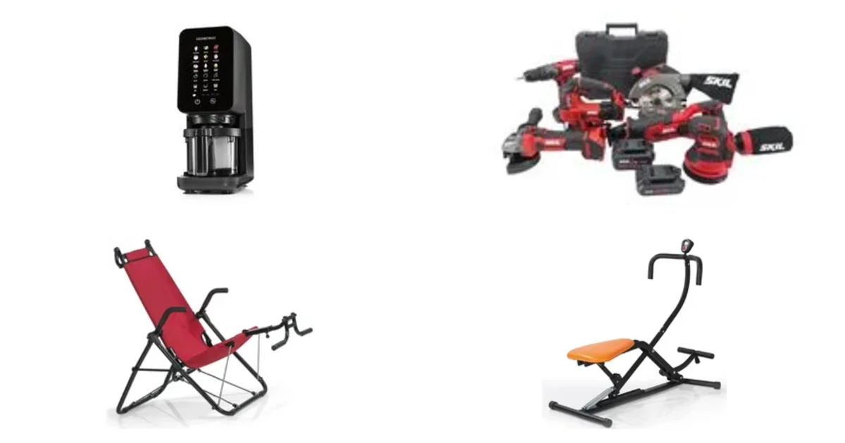 Norma24.de Deals am 03.07.2026: Eismaschine 700W schwarz & SKIL 7tlg