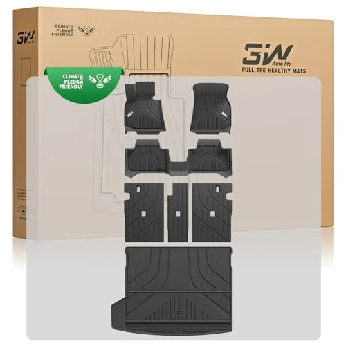 3W BMW X3 G45 2025-2026 Fußmatten und Kofferraumwanne, Thorex™ Recycelt Allwetter Hundefreundlich