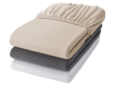 Spannbettlaken Jersey, 90-100 x 200 cm