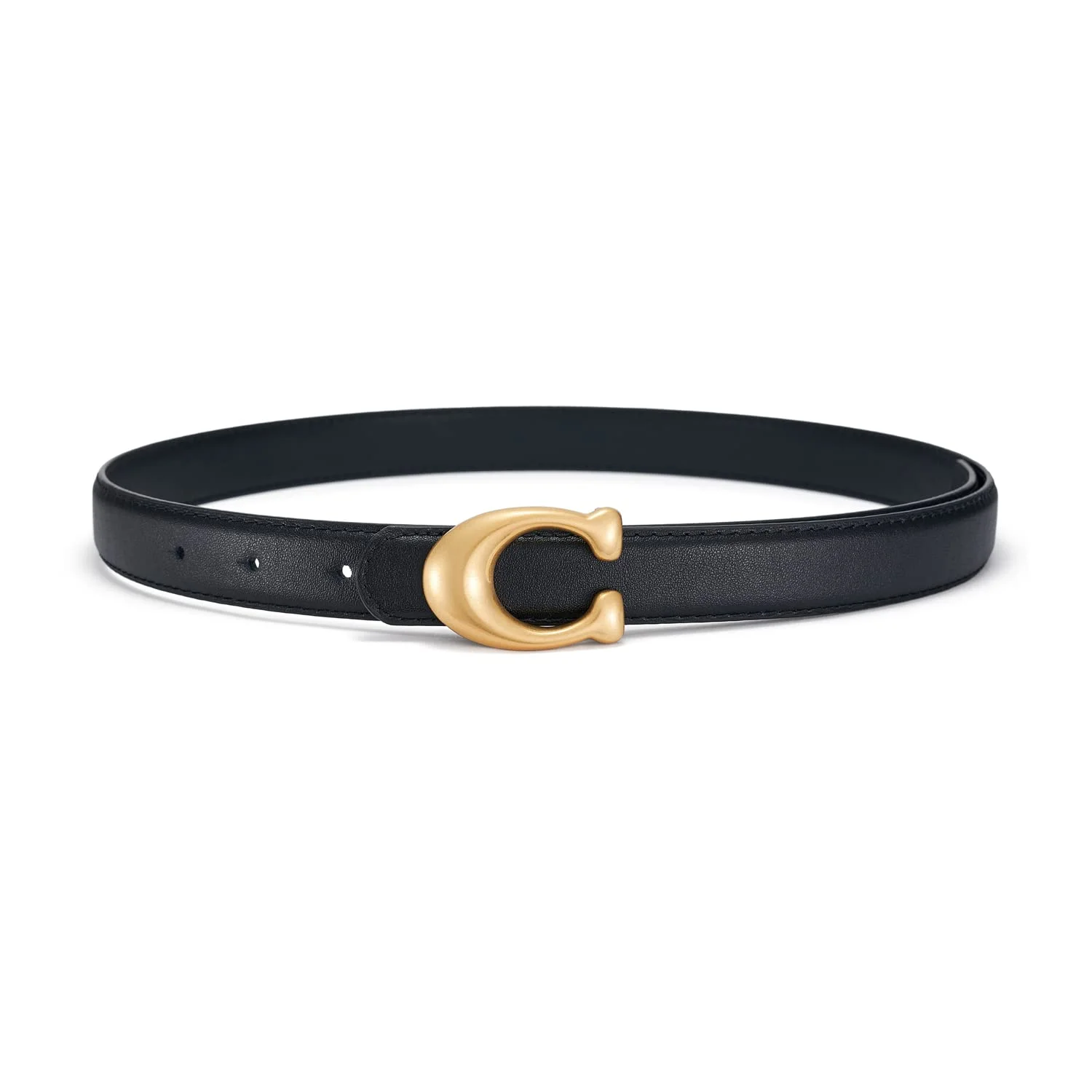 SYMOL Ledergürtel Damen Gürtel Taillengürtel Damengürtel Leder Jeansgürtel Echtleder 24mm Breit Schwarz und Weiß