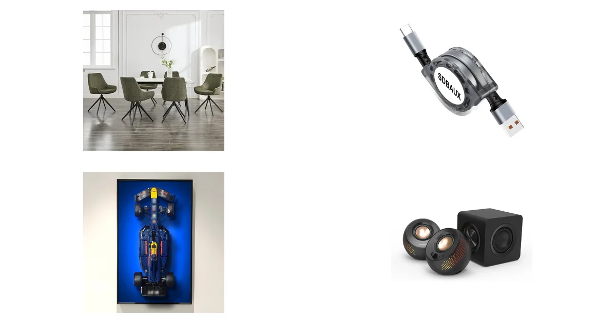 Amazon Blitzangebote 04.07.2026: LONXIU Esszimmerstuhl 2er Set und SDBAUX USB C Kabel