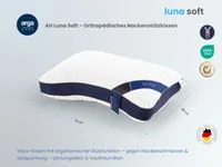 AH Luna Soft Komfortkissen mit Visco und Soft-Schaum – 70x50 cm