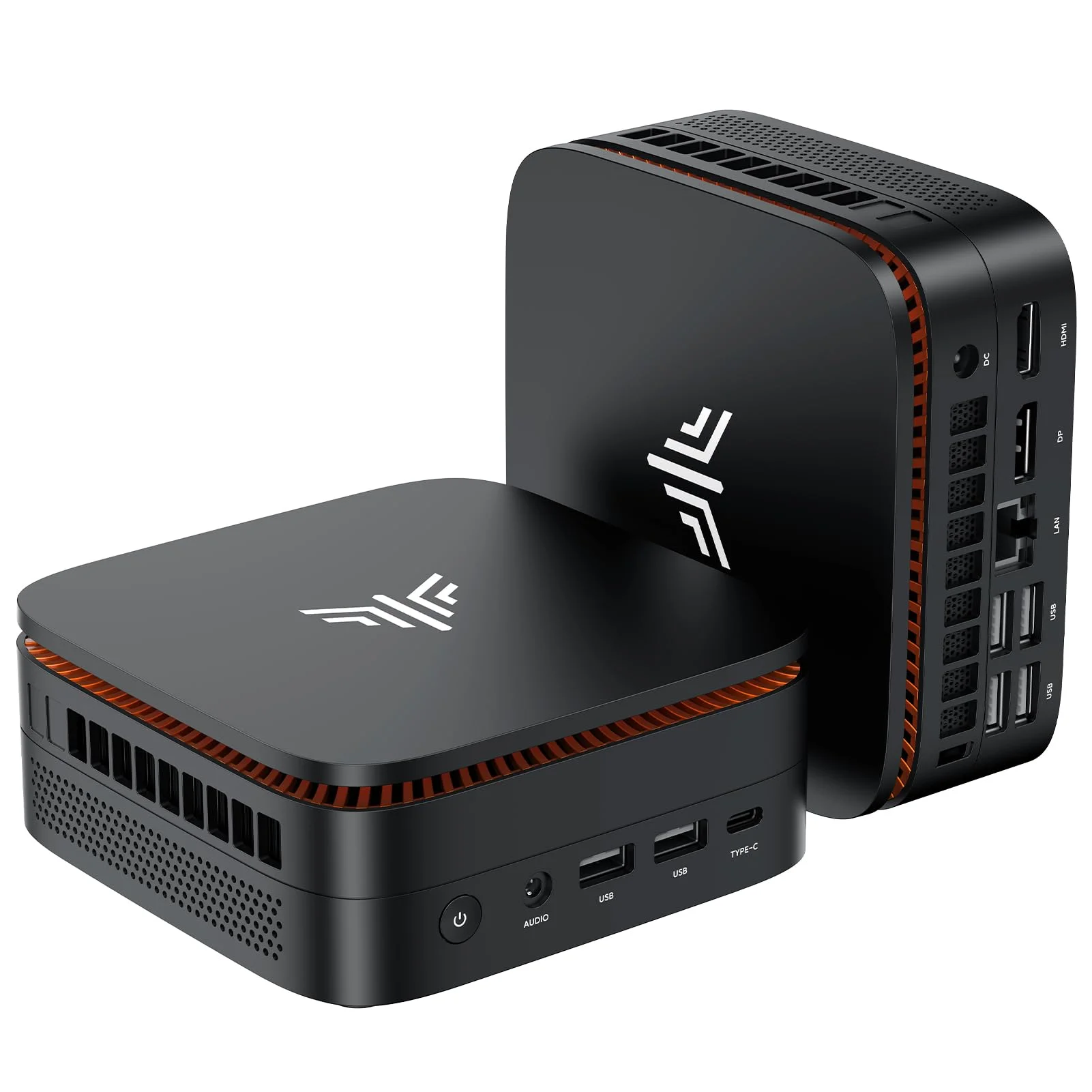 NiPoGi Pinova P1 Mini PC AΜD Ryzen 3300U W11 Pro(4C/4T,MAX. 3.5GHz,Besser als 3200U/N100) 16GB DDR4 RAM(Max.32GB)+1TB SSD(Max.4TB) Computer 4K Triple Display/WiFi 5/BT/LAN Büro/Bildung/Multimedia