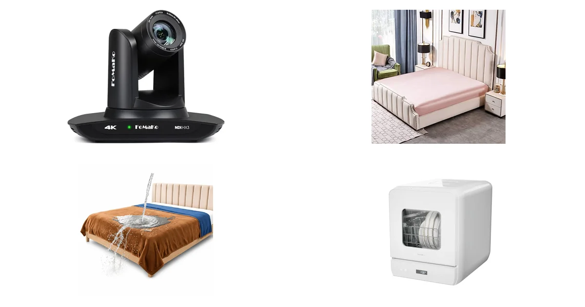 Amazon-Deals des Tages 05.07.2026: FoMaKo 4K PTZ Kamera Series Bundle & THXSILK
