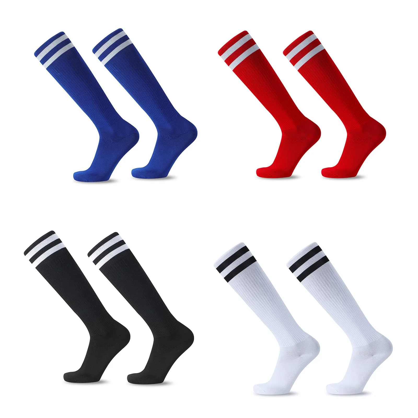 HAGOT Fußballsocken Kinder, Sportsocken Fußball Socken Trainingssocken Fussball Socken für Jungen und Mädchen Fußballtraining, Laufen, Sport