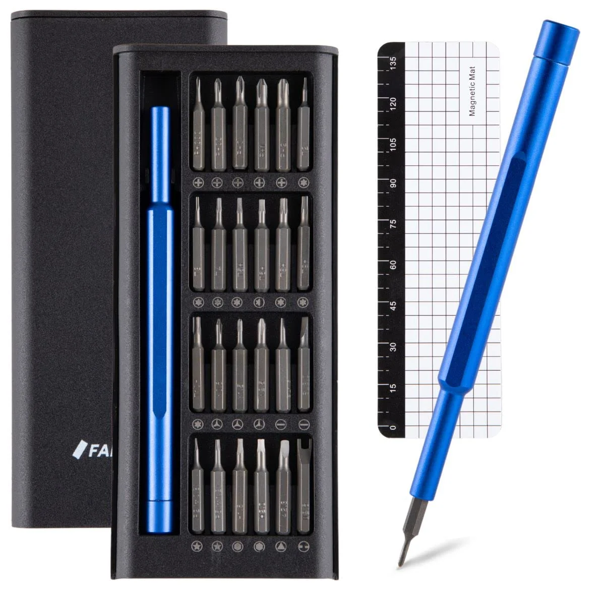 FANACAN Feinmechaniker Schraubendreher Set, Mini Werkzeug Set mit Torx T5 T6 T8 T9 T10, usw, Reparatur Kit für iphone, ipad, Macbook, Switch, PS4, PS5, Xbox, Laptop, Computer, PC, Brille, Uhren, usw