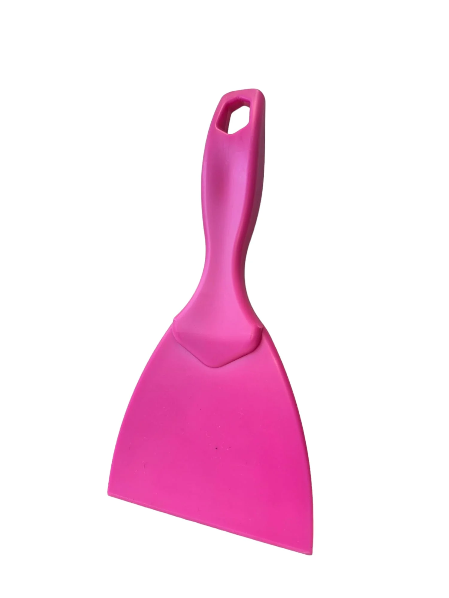 Teigspachtel | starr 10 cm | Teigschneider Teigspatel Küchenspatel Dough Scraper für Pizza, Brot und Teig (Pink)