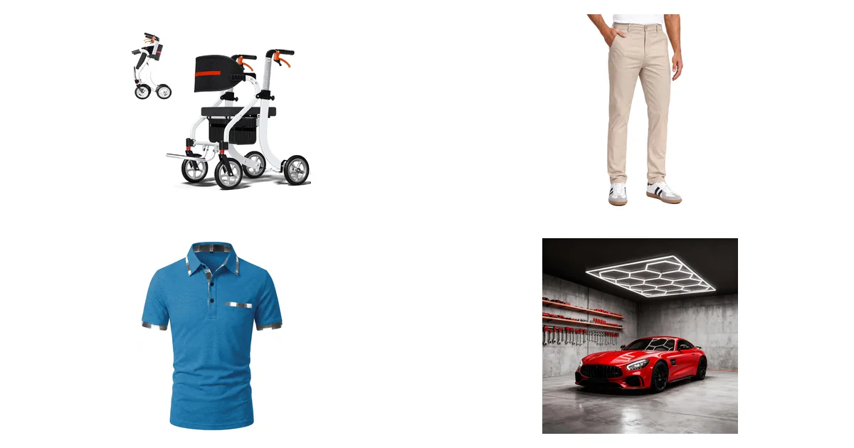 Amazon Blitzangebote am 07.07.2026: 3-in-1 Rollator und Chino Pants sparen bis 50€