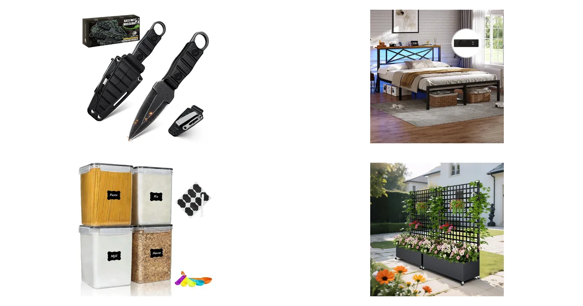 Amazon Blitzangebote am 07.07.2026: Univinlions Zwei-Pack Survivalmesser und DICTAC