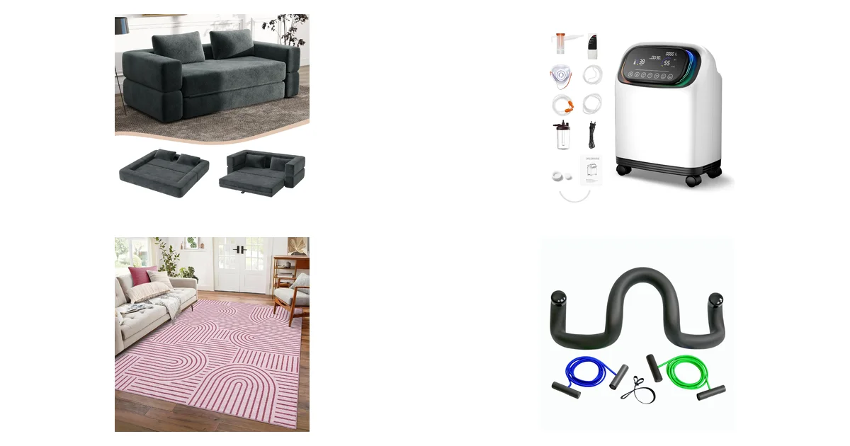 HAUSPROFI 3 in 1 Boneless Couch Bodensofa Bed Klappbares S Amazon Blitzangebot 07.07.2026