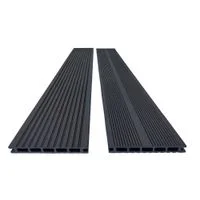 10m² WPC Terrassendiele mit Zubehör – Anthrazit