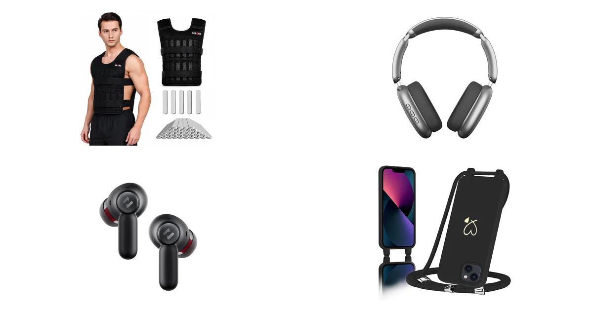 Top-Produkte Blitzangebote am 08.07.2026: Verstellbare Gewichtsweste 20 kg bei Amazon