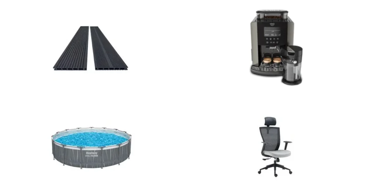 Norma24.de Deals 08.07.2026: WPC Terrassendiele 10 m² mit Zubehör + Kaffeevollautomat