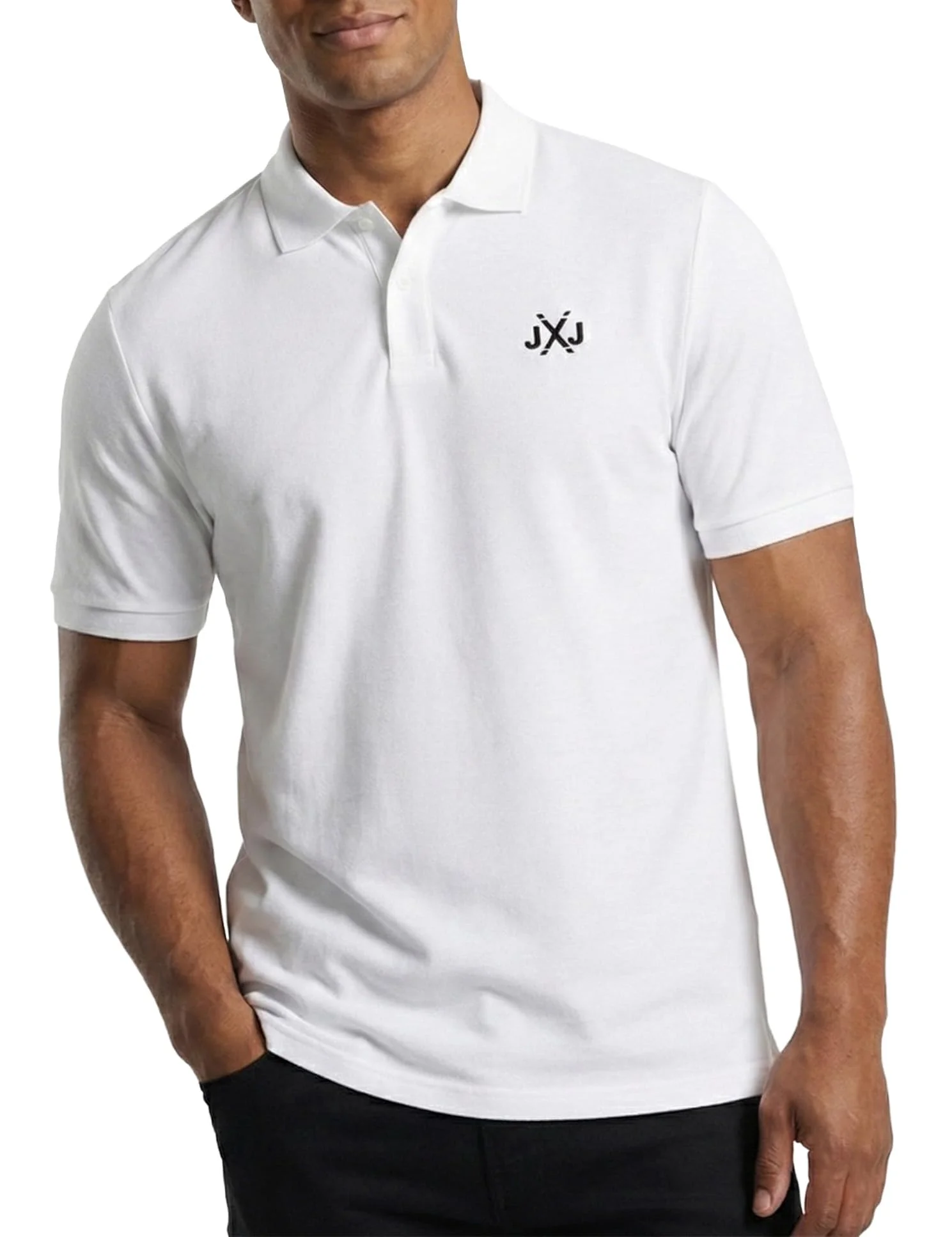 JACK & JONES Herren Poloshirt Rise Infinity Polohemd Kurzarm Shirt