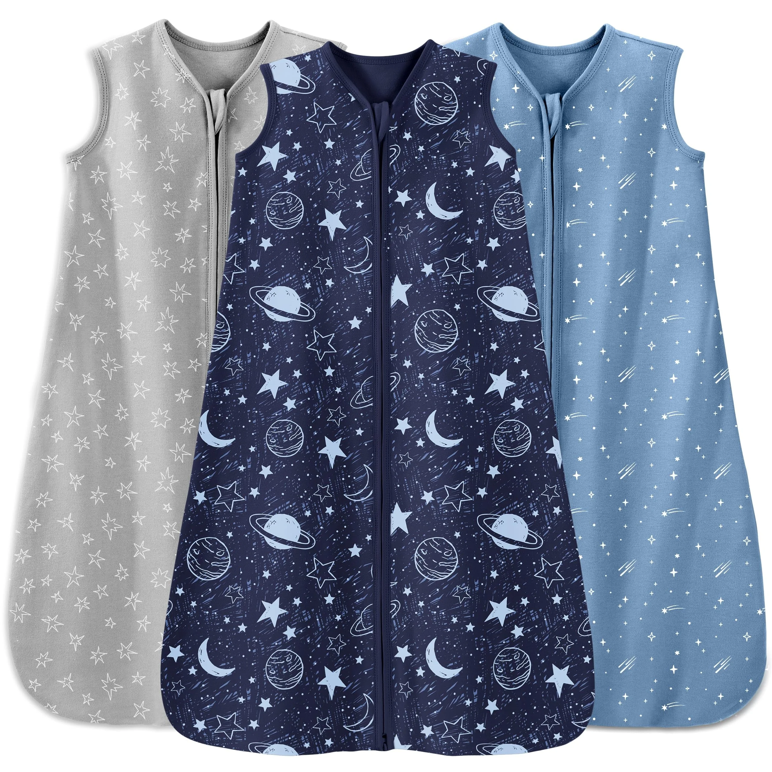 Unnivoll Baby Schlafsack Sommer 0.5 Tog 100% Baumwolle Sommerschlafsack