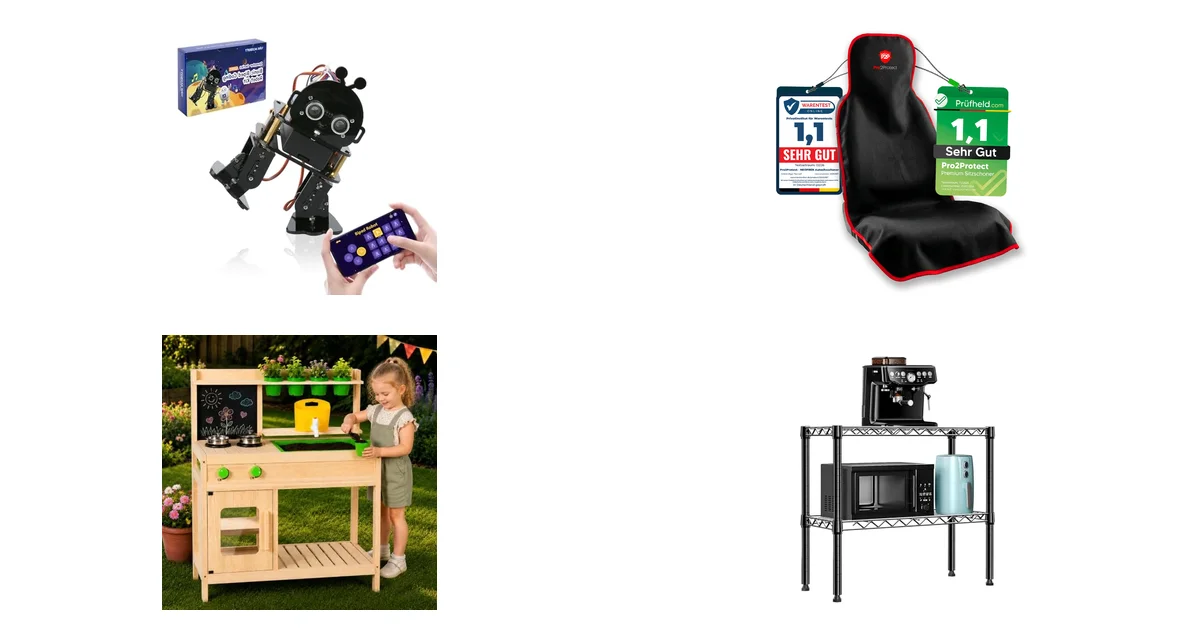 ACEBOTT ESP32 Building Kit STEM Lernspielzeug mit Joystick am 11.07.2026 Blitzangebot bei