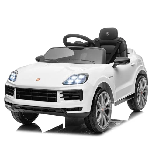 LALAHO Kinder Elektroauto 12V Kinderauto Elektrisch 2,4G-Fernbedienung, Elektrofahrzeuge 2-türig mit MP3, Musik, Hupe, LED-Leuchten