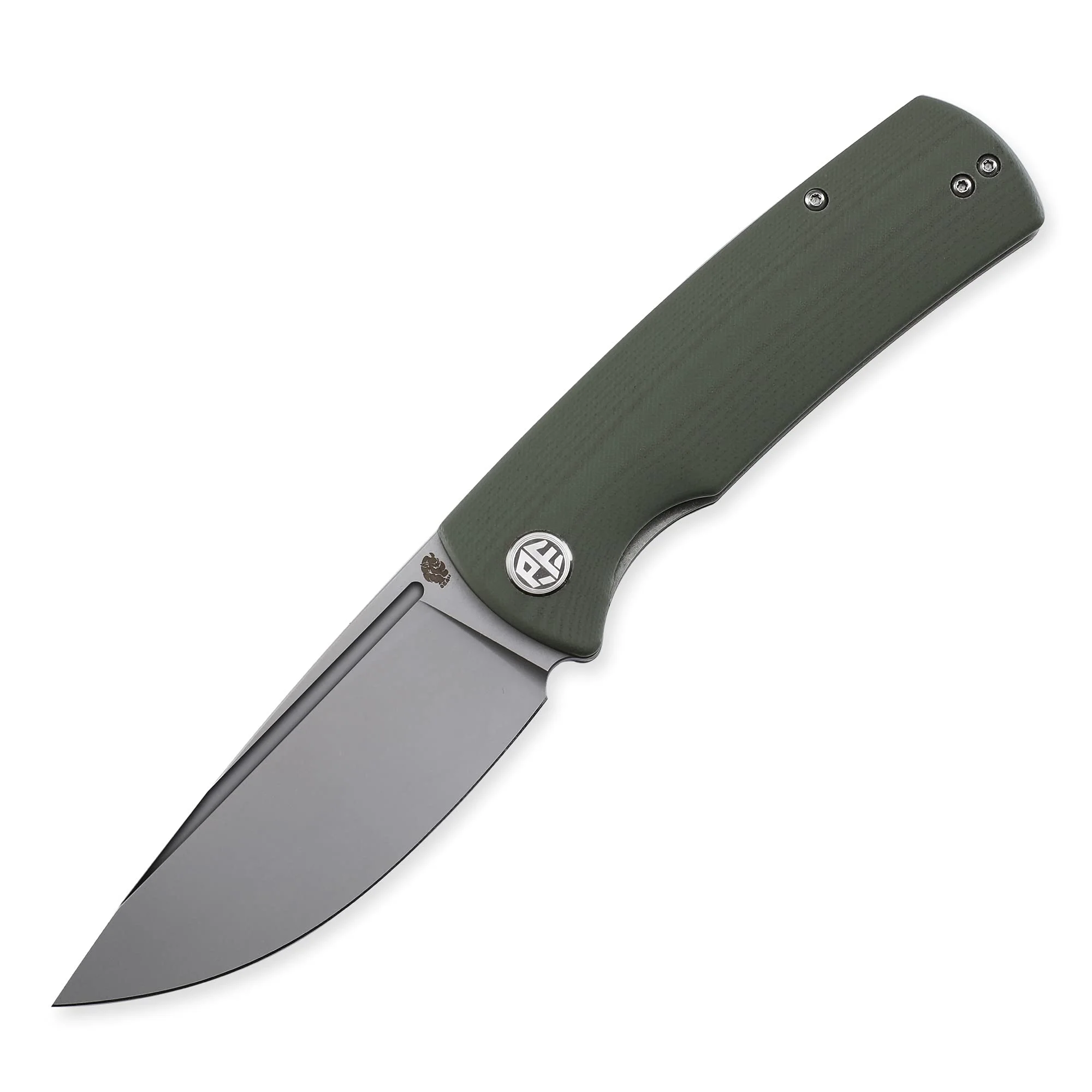 Petrified fish PFP01 Beluga Klappmesser, 3.62" K110 Stahl Klinge G10 Griff, Mit Kugellager EDC Taschenmesser