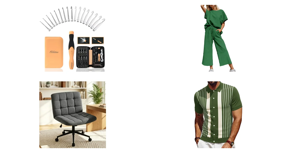 Knitiss Leuchtendes Häkelnadel-Set 17 Größen 2,5–14,0 mm Blitzangebot 12.07.2026