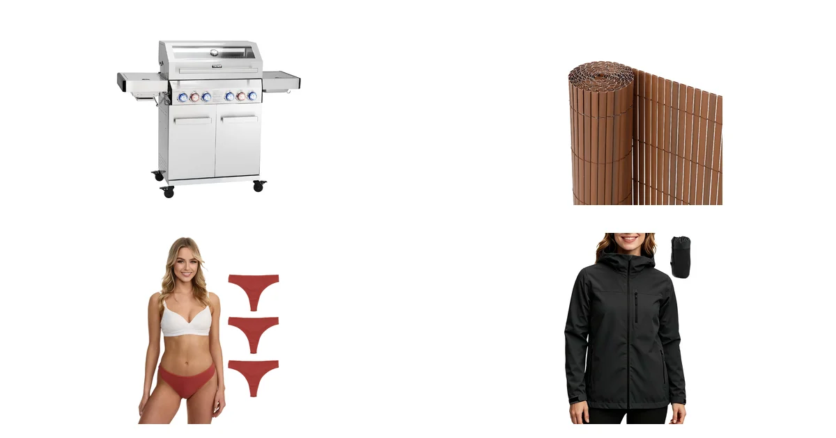 TAINO PLATINUM YAMARA 4+2 Gasgrill Edelstahl 4 Brenner am 12.07.2026 bei Amazon