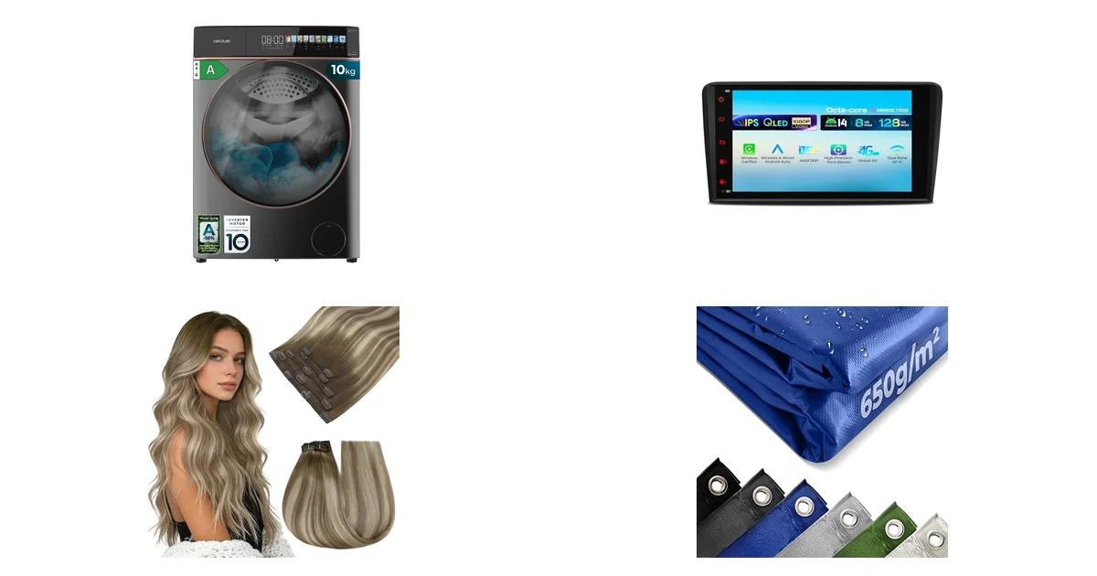 Amazon Deals am 12.07.2026: Cecotec Waschmaschine 10kg Frontlader Bolero DressCode 10900
