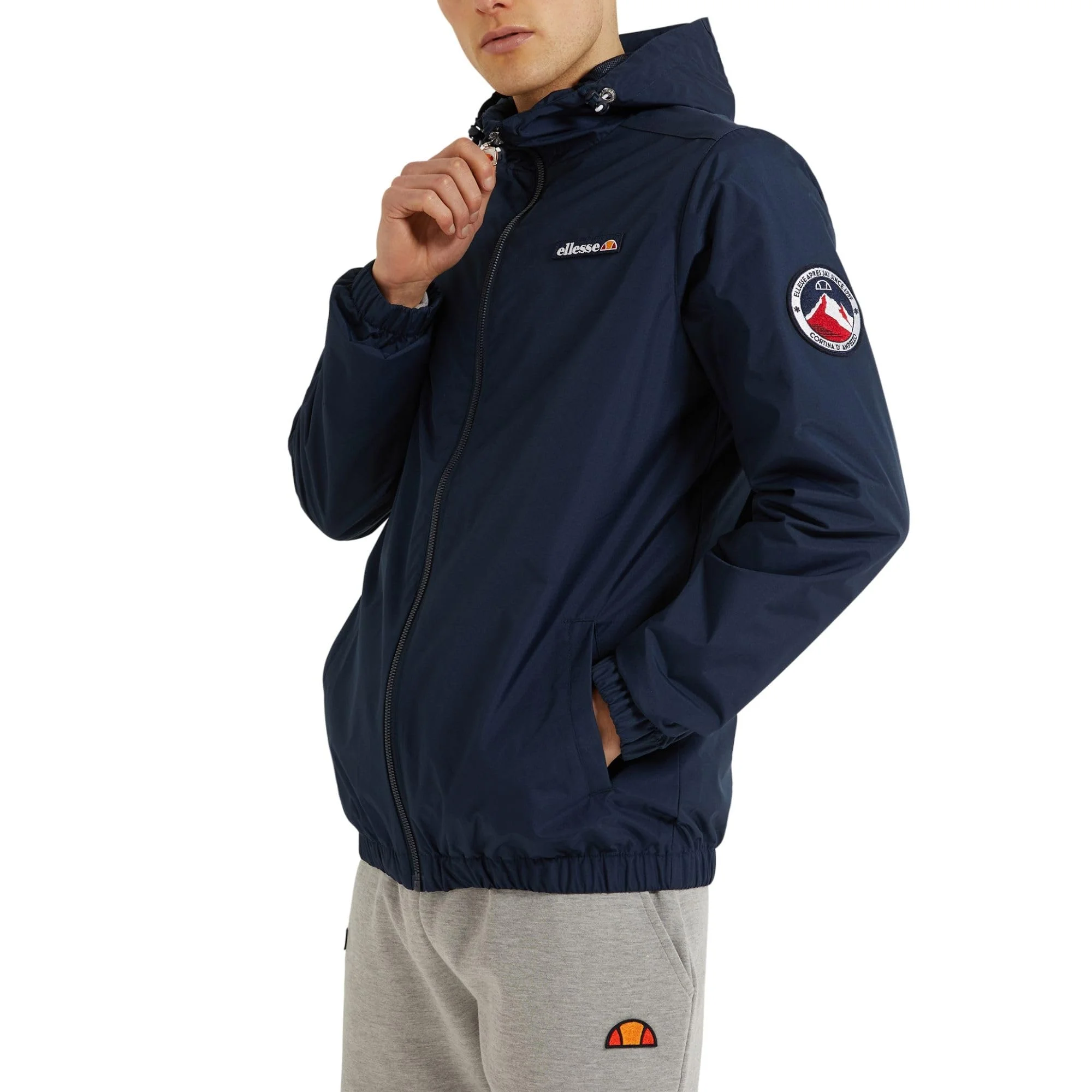 Ellesse Herren Leichte Jacke Terrazzo, Übergangsjacke | Regenjacke, Windbreaker, Wasserdicht