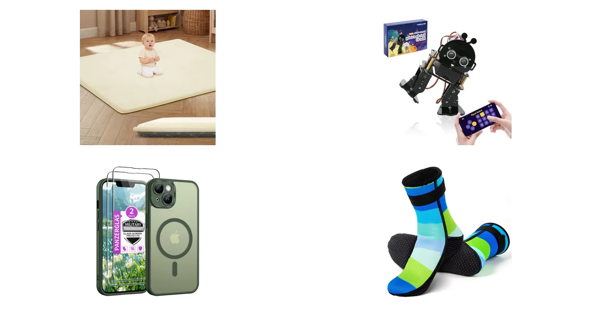 Amazon Blitzangebote am 14.07.2026: ACOMOPACK Baby Spielmatte und ACEBOTT ESP32 Kit
