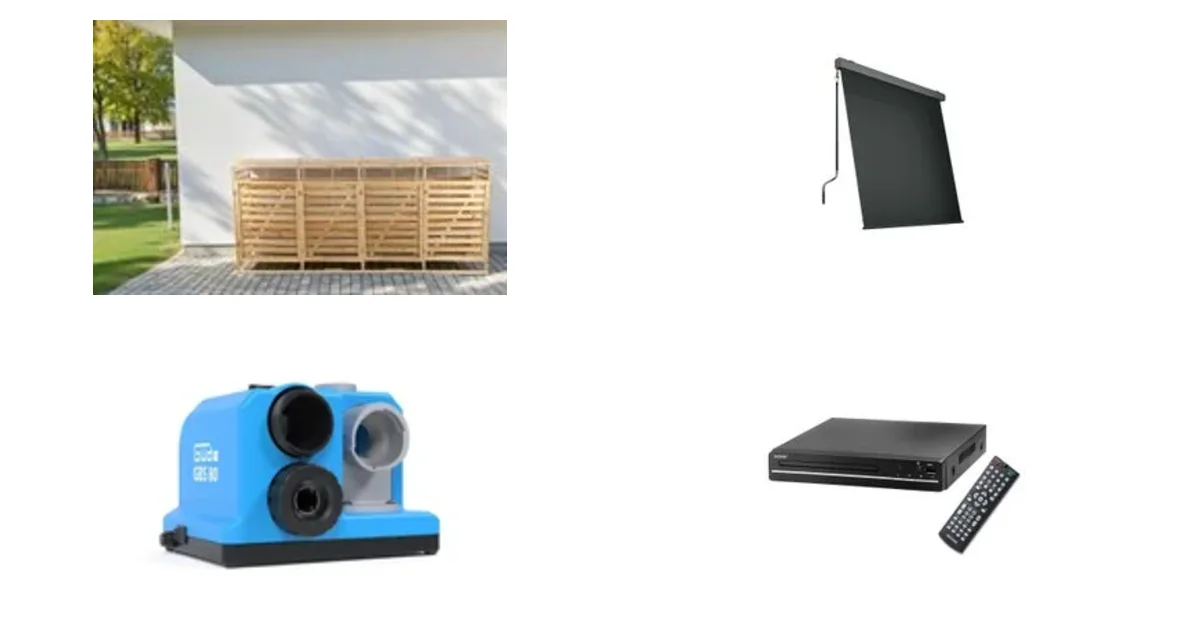 Norma24.de Deals am 14.07.2026: Holz-Mülltonnenbox und Balkonmarkise bis 58% rabatt