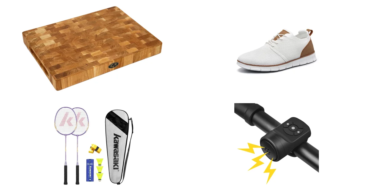 Amazon Blitzangebote am 17.07.2026: B4K Schneidebrett Eiche Stirnholz 40×30×4 cm und