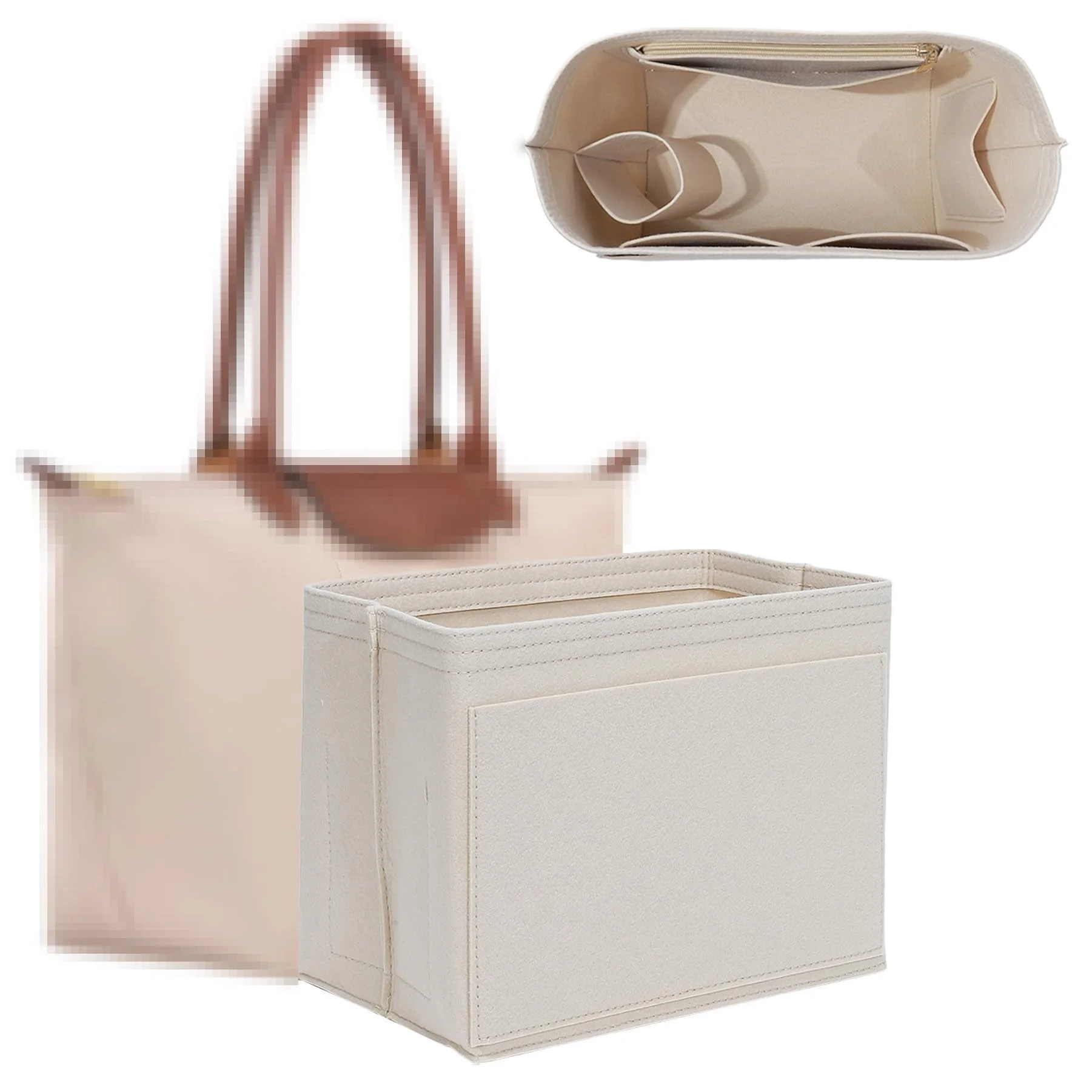 Ingenuity Workshop Taschen-Organizer-Einsatz für Longchamp-Taschen
