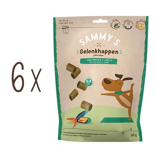 Sammy´s Zahnriegel | Lecker Duftende Kauriegel für Hunde | Zur Unterstützung der Mundhygiene |Getreidefrei| Natürlich|Fettarm| 6 x 250 g