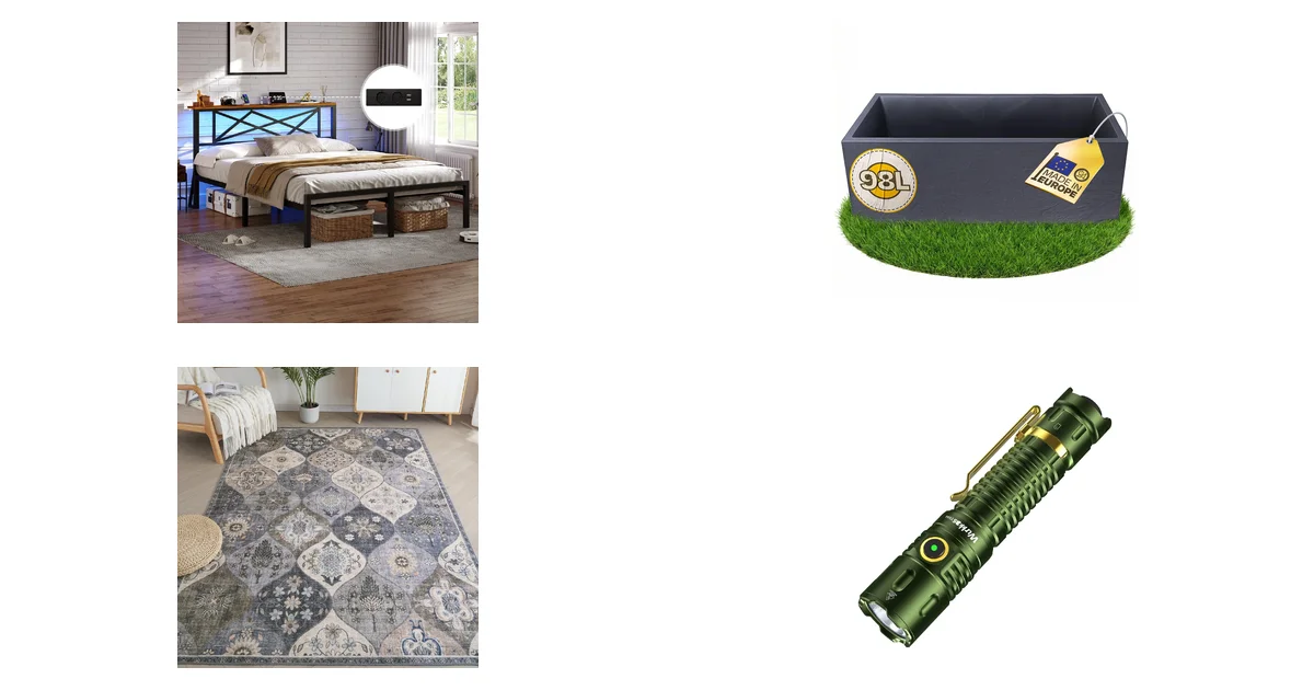 Amazon Blitzangebote heute: DICTAC Bett 140x200cm mit LED Beleuchtung am 18.07.2026