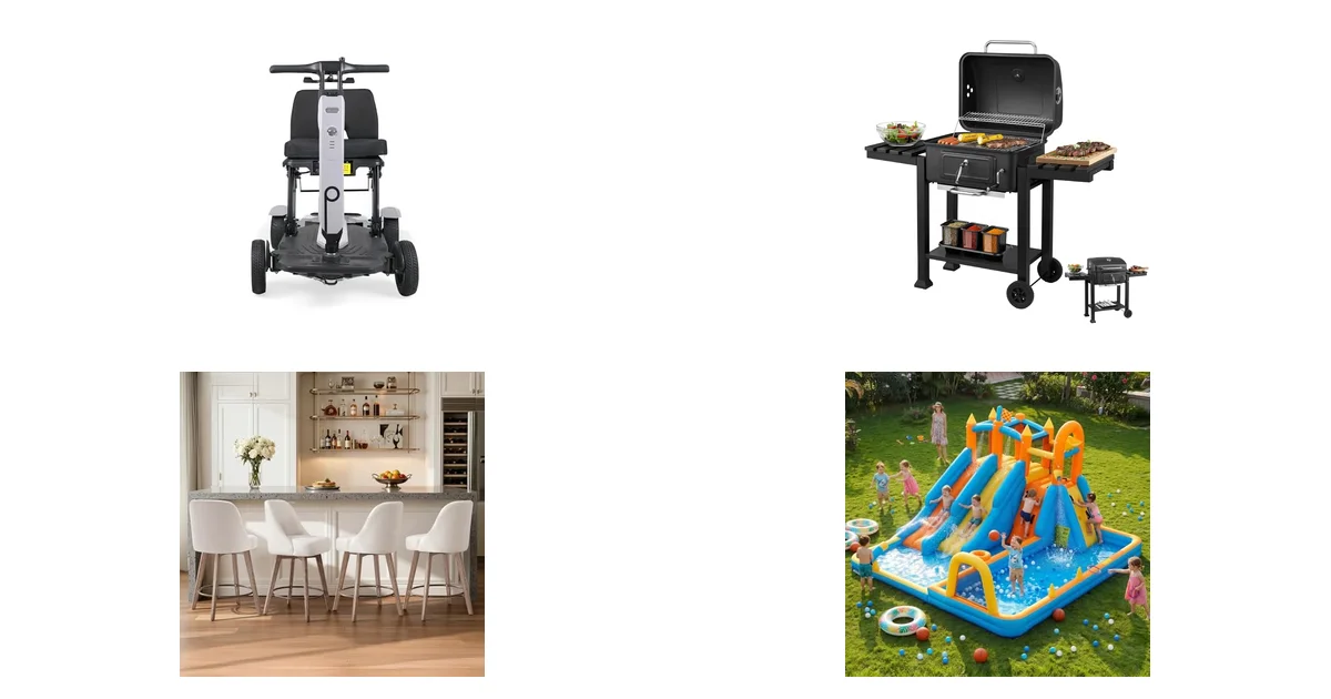 Neu heute bei Amazon: Prophete E-Rollator und Steinborg Holzkohlegrill im Deal 18.07.2026