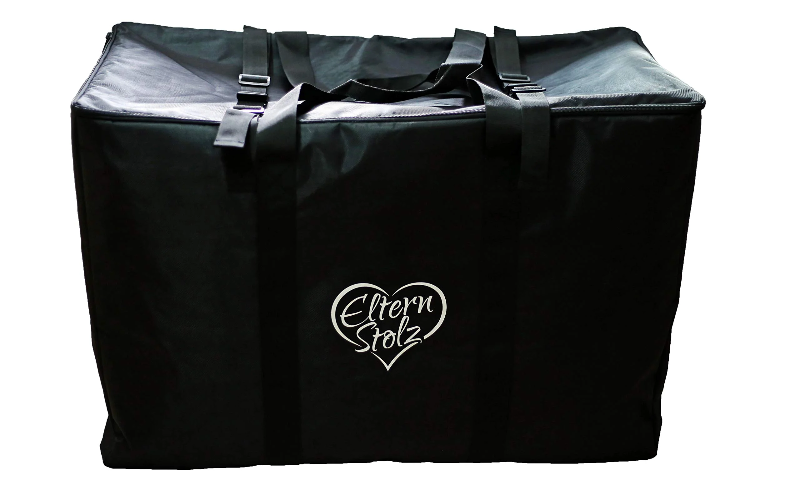 Elternstolz Gepolsterte Transporttasche Schwarz Für Kinderwagen, Buggys Und Autositze Buggy Stroller Bag z.B. Für Joie Mytrax Litetrax
