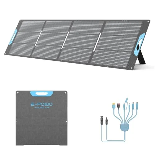 E-POWO Solarpanel Faltbar mit USB