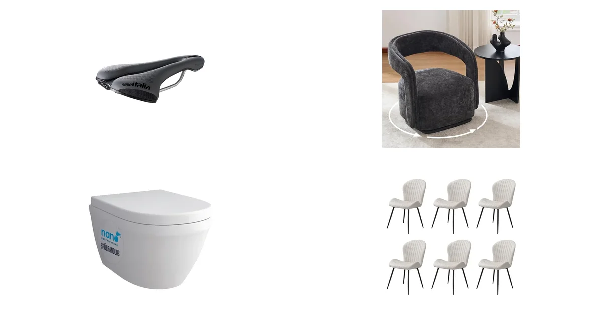 Amazon-Deals am 19.07.2026: Selle Italia Diva Gel Flow Racing & Chenille Lounge Sessel