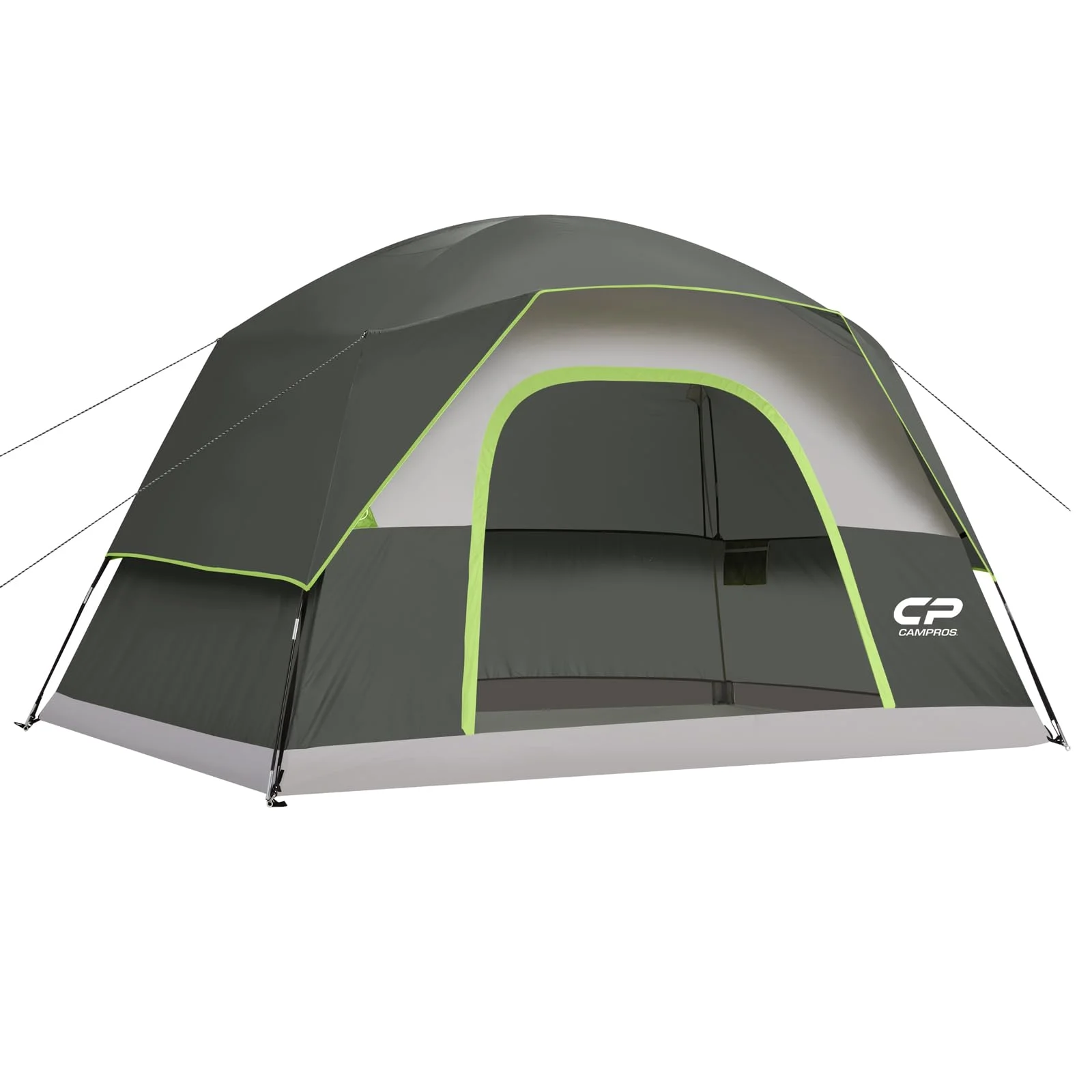 CAMPROS CP Campingzelt Familienzelt Wasserdicht Kuppelzelt mit Moskitonetz & Belüftung, Schnellaufbau Outdoor Zelt für Camping und Familie