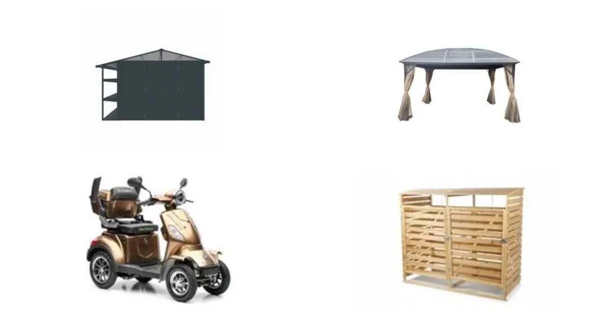 Norma24.de Deals am 20.07.2026: Metallgerätehaus LAURA und Pavillon Basti mit bis zu 62%