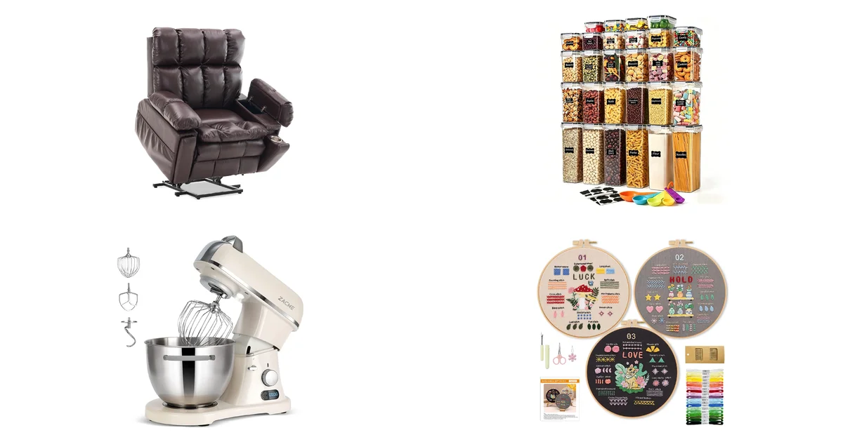 Amazon Blitzangebote am 20.07.2026: Zuacs Zweimotoriger Antrieb Fernsehsessel und Stusgo