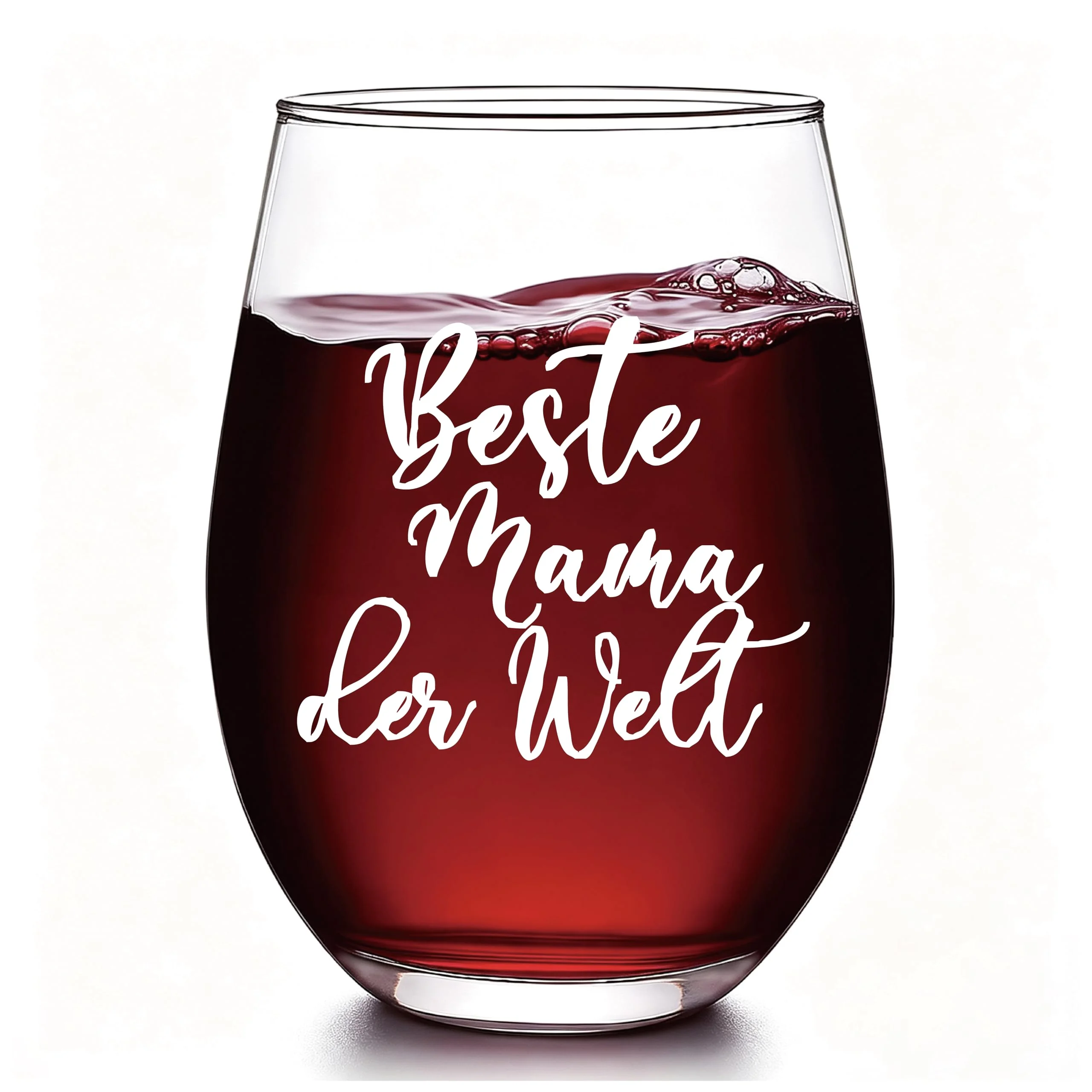 Verdaxis Weinglas Geschenke für Mama,Beste Mama der Welt, Muttertag Weinglas Geburtstagsgeschenk Weingläser Muttertagsgeschenke