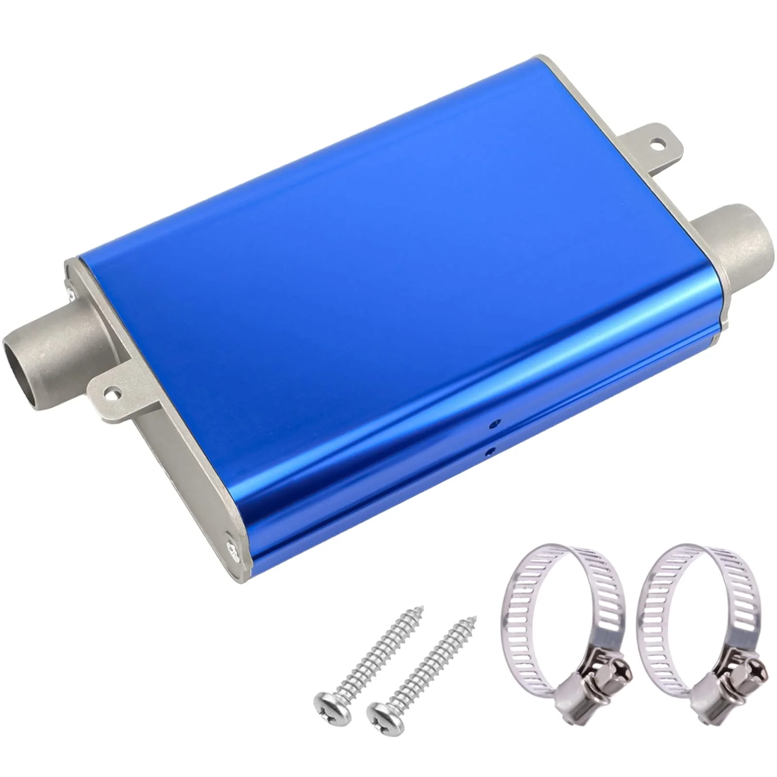 AbgasschalldäMpfer für Parkheizung Schalldämpfer Set, Auspuff Schalldämpfer Kit für Diesel Heizung, Dieselheizung Abgasrohr Schalldämpfer Standheizung für Auto Auspuffanlagen, 24 mm