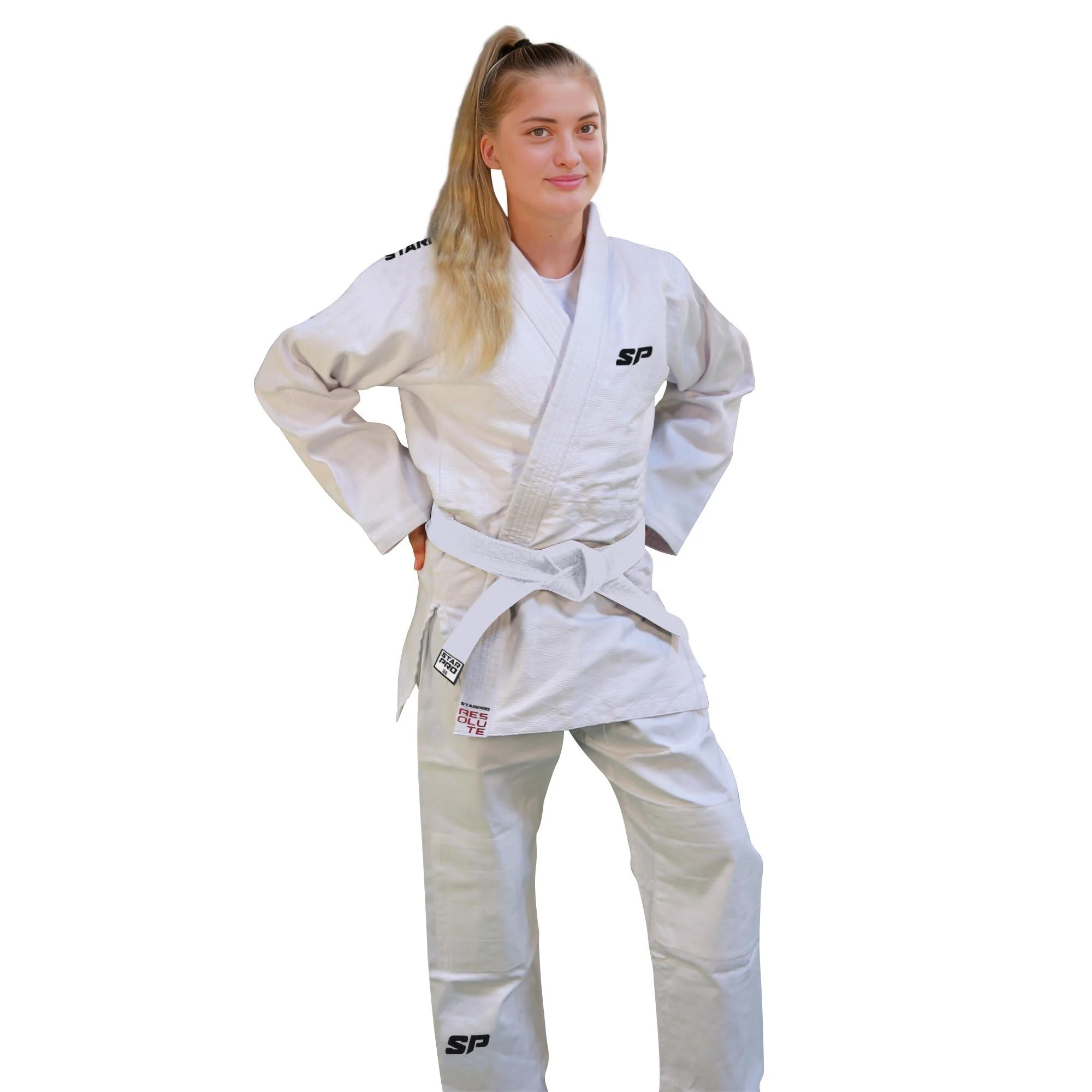 Starpro Judoanzug für Kinder & Erwachsene - Baumwoll-Polyester-Mischung, 350 g/m² - Größen 110-200 cm - Ideal für Training & Wettkampf