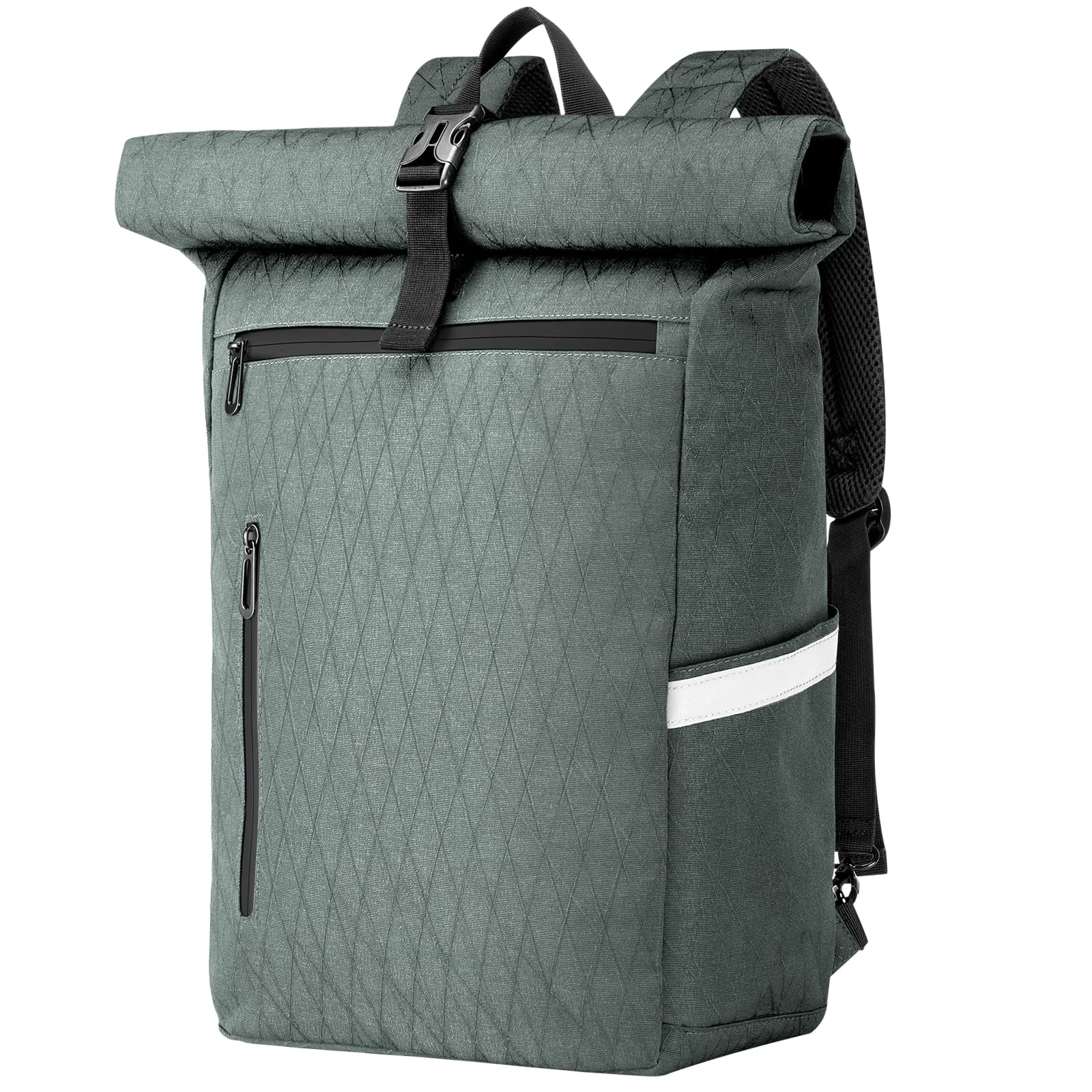 Wiserset Fahrradtasche für Gepäckträger, 22L Fahrradtaschen Rucksack für Herren, 2in1 Multi-Fach Gepäckträgertasche mit Laptopfach