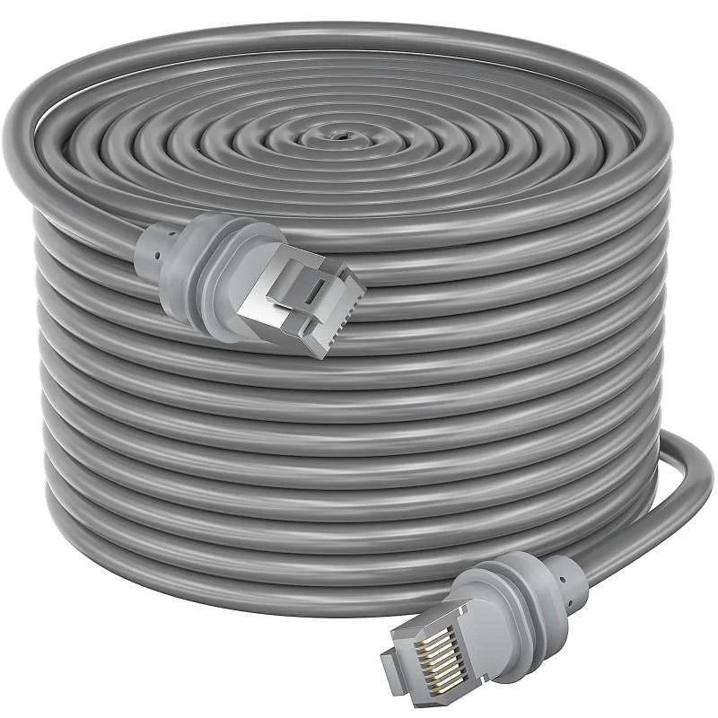 SMICEM Starlink Gen 3 Kabel 15m, wasserdichte Starlink-Kabelverlängerung für Starlink Standard Actuated Gen 3 / Satellite V3, Ersatz-Starlink-Ethernet-Kabel Gen 3