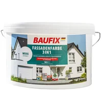 3in1 Fassadenfarbe, ca. 10 Liter, Weiß