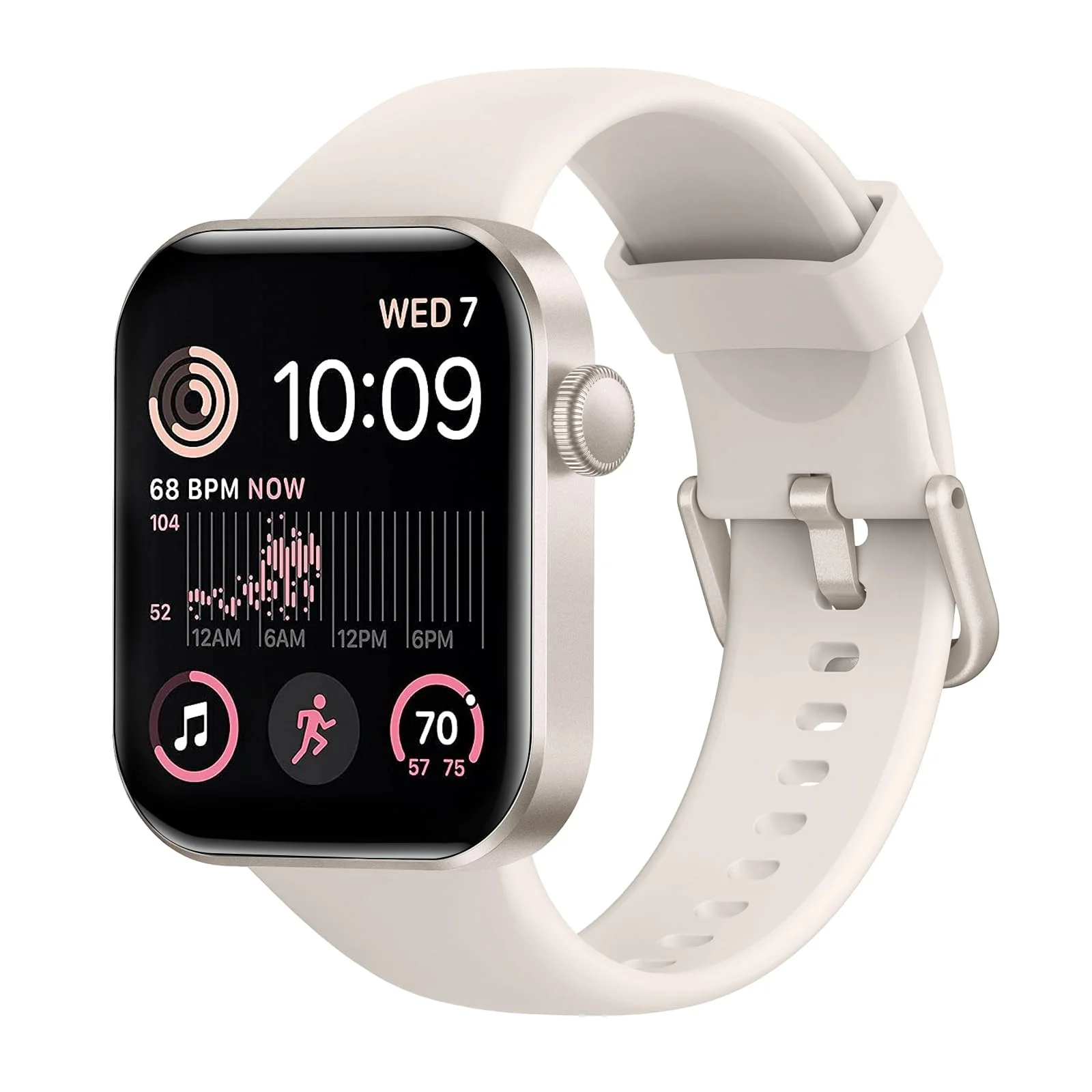 Smartwatch Damen Herren, 1,85" HD-Display Smart Watch mit Telefonfunktion, 140+ Sportmodi Fitness Tracker mit Herzfrequenz SpO2 Schlafmonitor Schrittzähler, IP68 Wasserdicht Fitnessuhr für iOS Android
