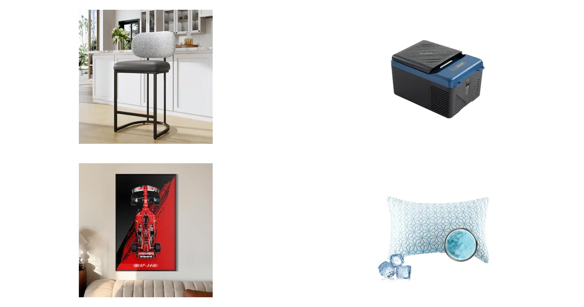 ALPHA HOME Barhocker mit Rückenlehne Blitzangebot 22.07.2026 bei Amazon.de